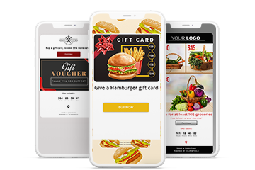 Verschillende digitale regular coupons in smartphones
