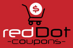 red dot coupons barbados Logotipo do caso de uso.