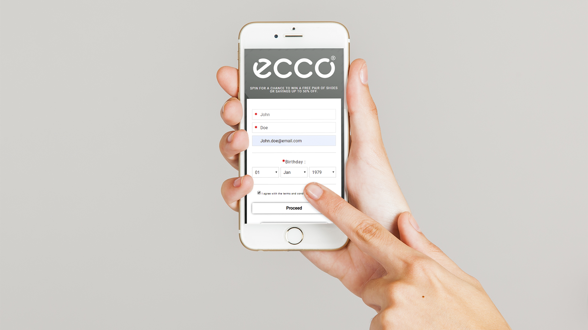 ecco in-store gamification  use case image